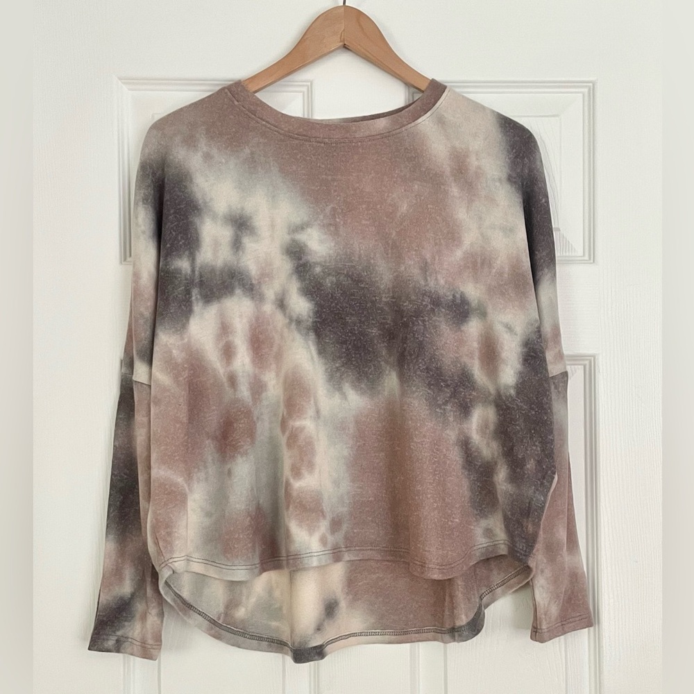 NWOT Blank Paige Tie Dye Super Soft Top in Size S